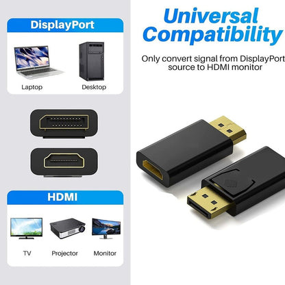 4K DisplayPort to HDTV Adapter