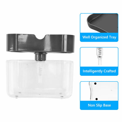 Soap Dispenser and Sponge Caddy