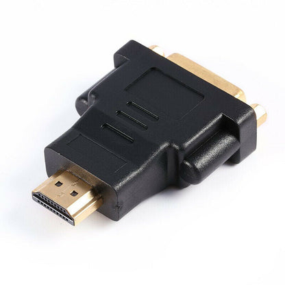 HDTV Male to DVI 24+5 Female Adapter