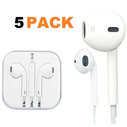 5Pack Earphones for Smartphone