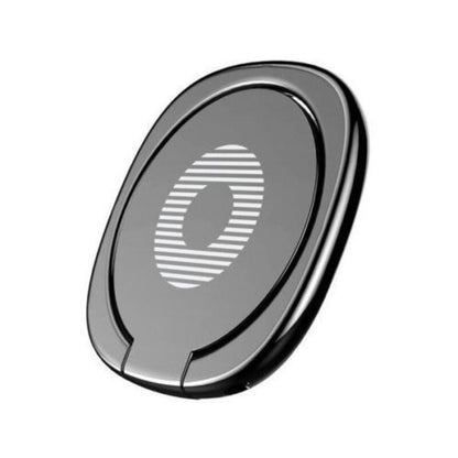 Hand Ring Car Mount Phone Holder Stand-Black