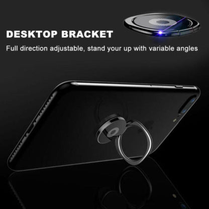 Hand Ring Car Mount Phone Holder Stand-Rose Gold