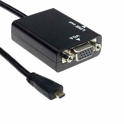 Micro HDTV to VGA Adapter Converter
