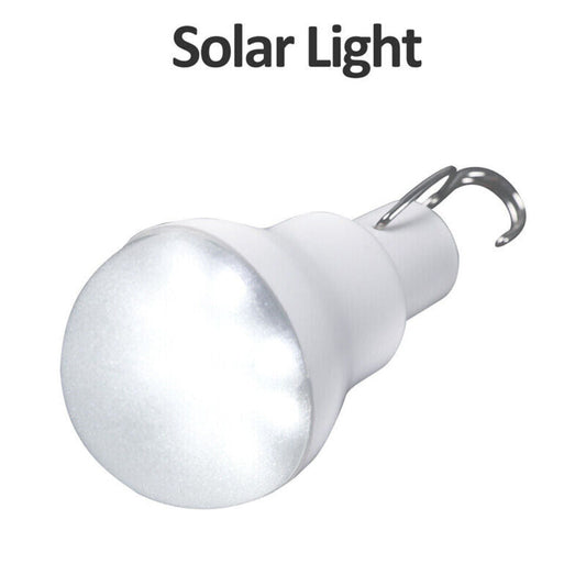 LED Solar Panel Powered Tent Lamp