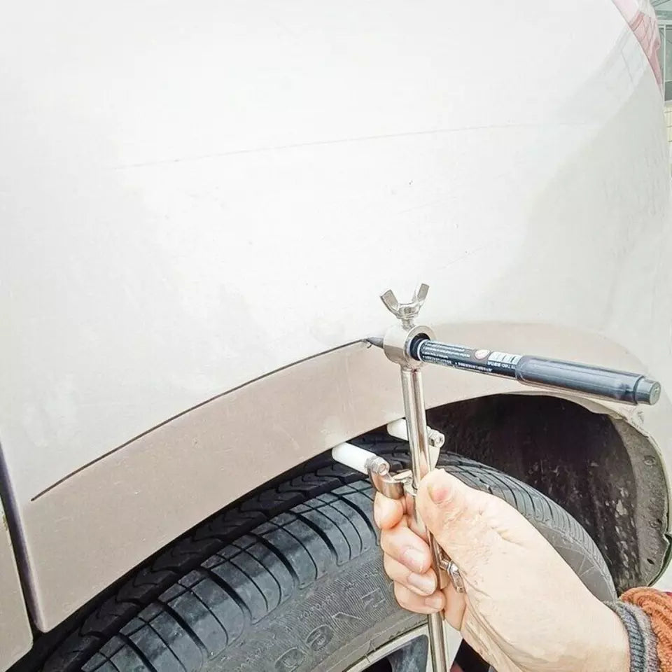 Car Wheel Eyebrow Mark Scraper