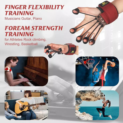 Finger Strengthener Resistance Band for Men and Women