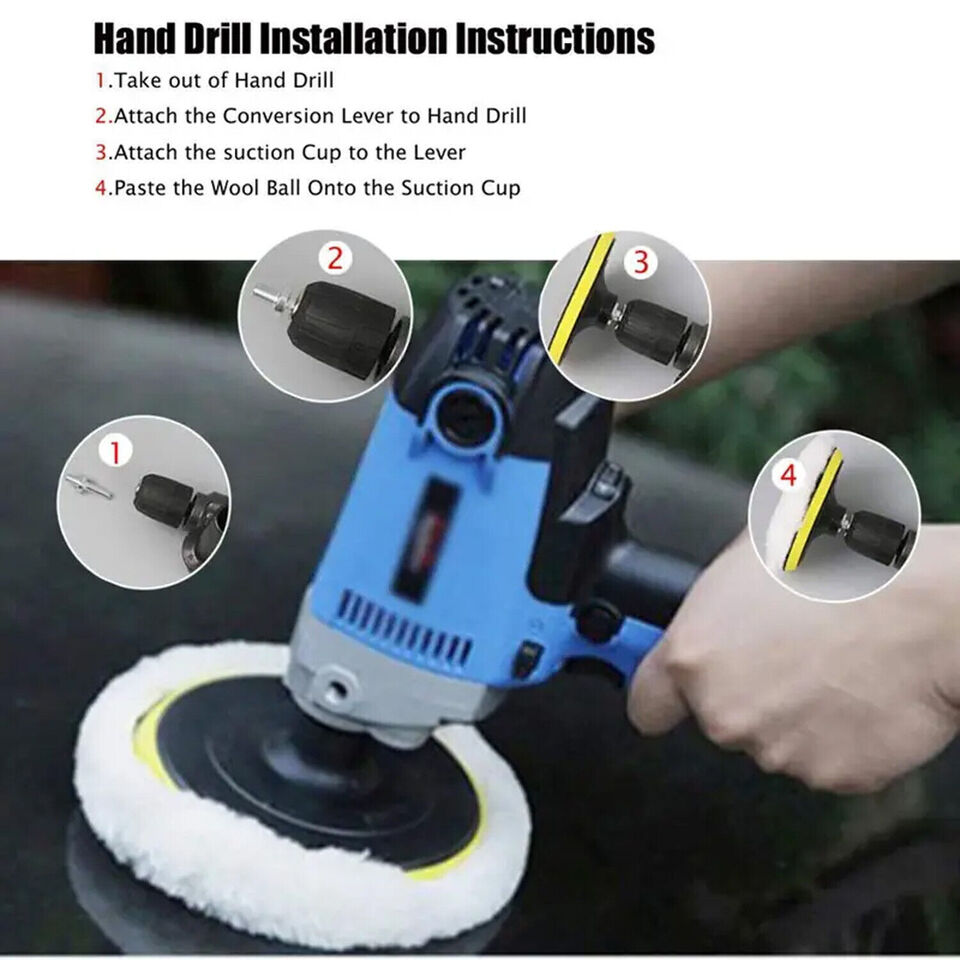 Car Polishing Waxing Polisher Kit