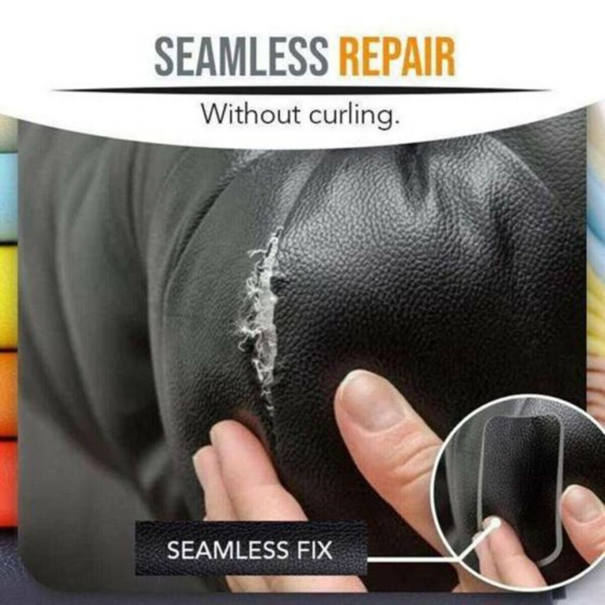 Self Adhesive Car Seats Couch Furniture Leather Repair Tape