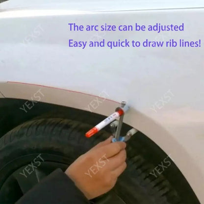 Car Wheel Eyebrow Mark Scraper