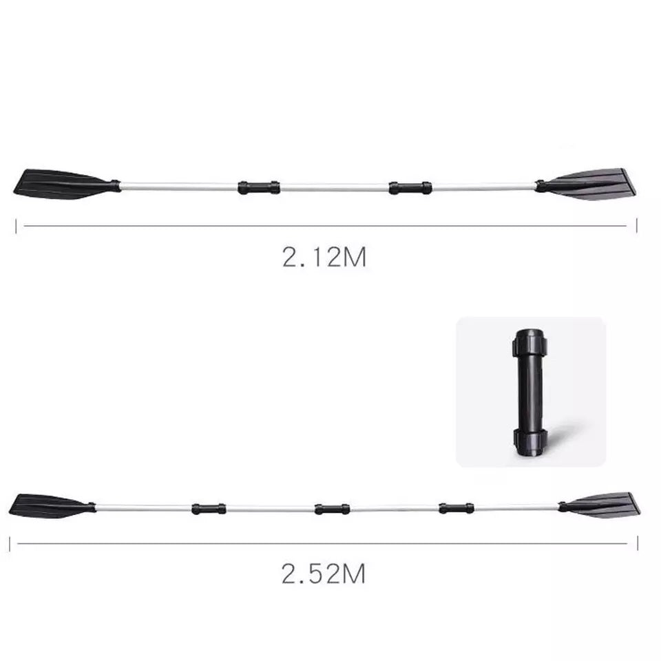 1pair Heavy-Duty Aluminium Alloy Kayak Paddles