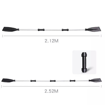 1pair Heavy-Duty Aluminium Alloy Kayak Paddles