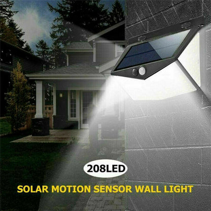 2Pcs Motion Sensor Solar LED Light