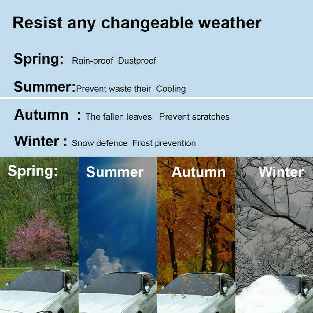 Snow Car Windshield Protective Cover
