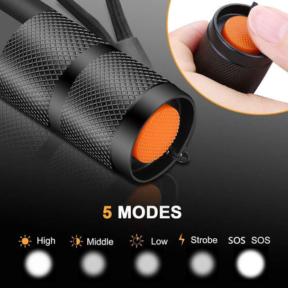 T6 Tactical Military LED Flashlight