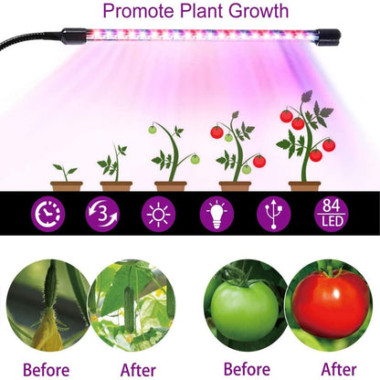 4 Heads Plant Grow LED Light
