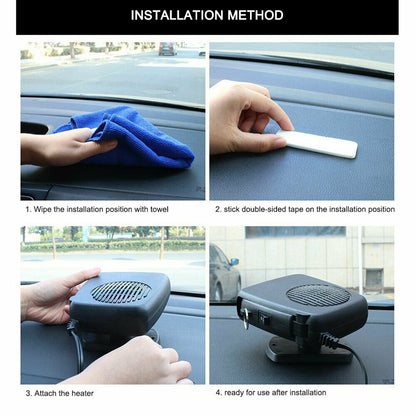 Universal Car Heater Fan