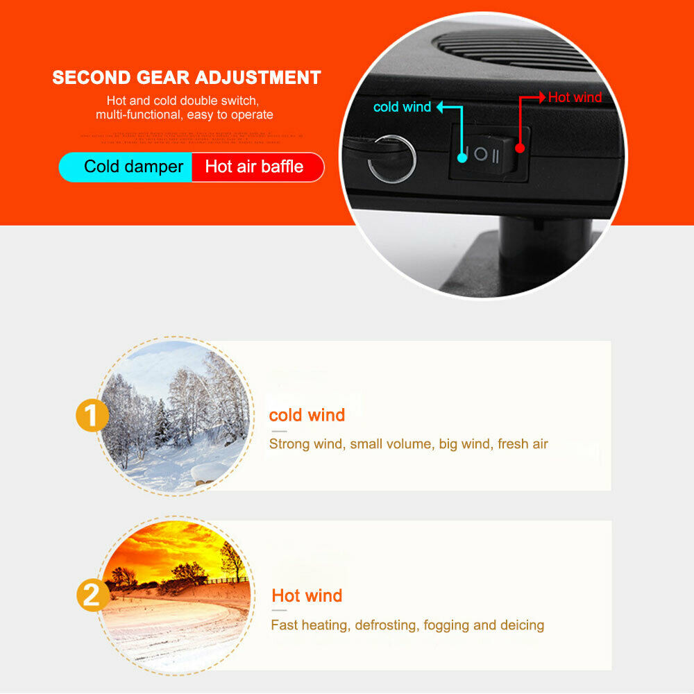 Universal Car Heater Fan