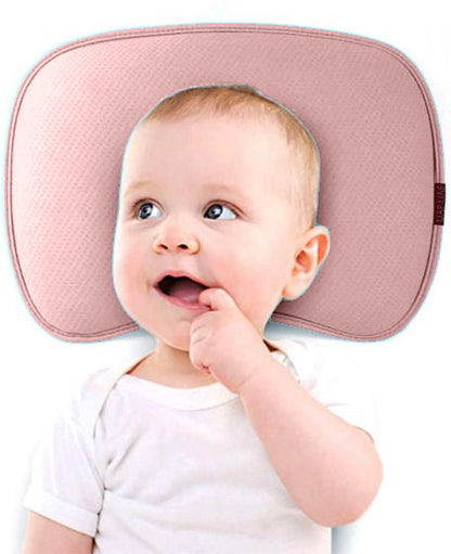 Baby Head Shaping Pillow-Pink
