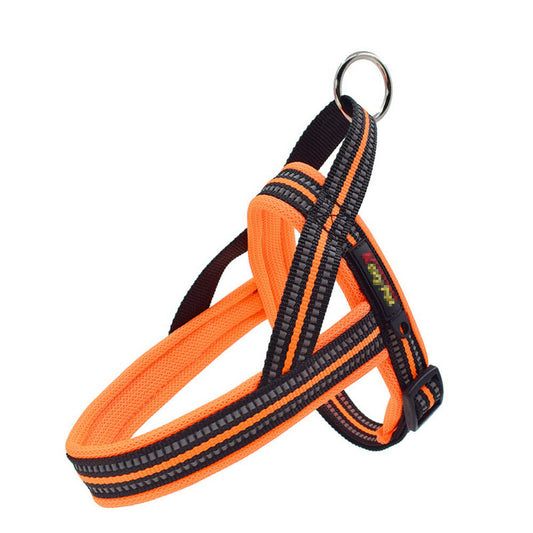 KH-006 chest back belt -Orange-Large