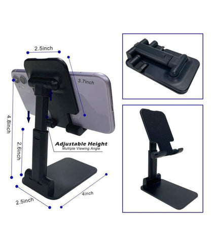 Desktop Mobile Stand Black