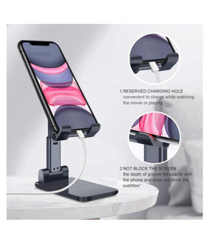 Desktop Mobile Stand Black