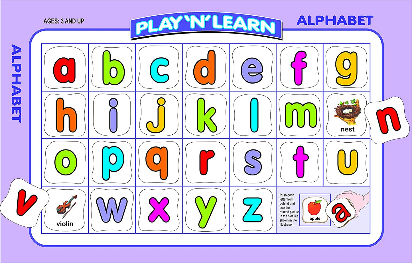 Play 'N' Learn - Small & Capital Letters