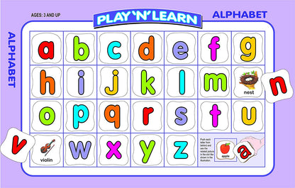 Play 'N' Learn - Small & Capital Letters
