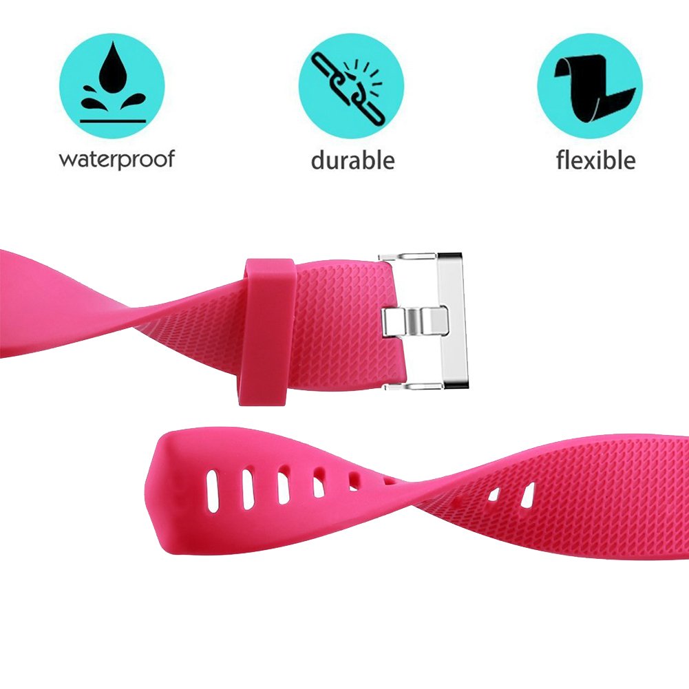 Fitness Tracker Normal Rubber band-Pink-L
