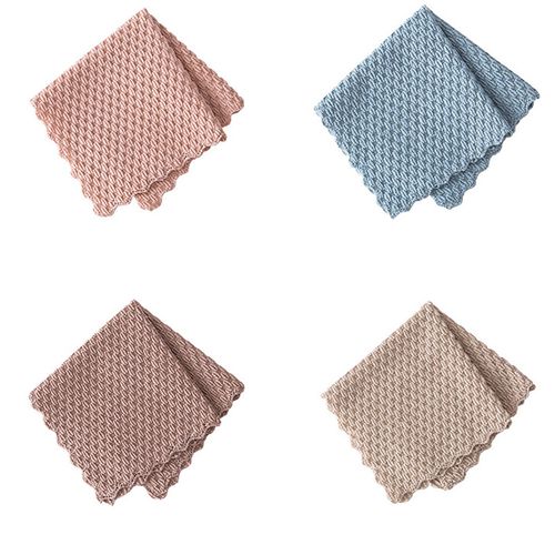 Kitchen anti-grease wiping rug-Brown