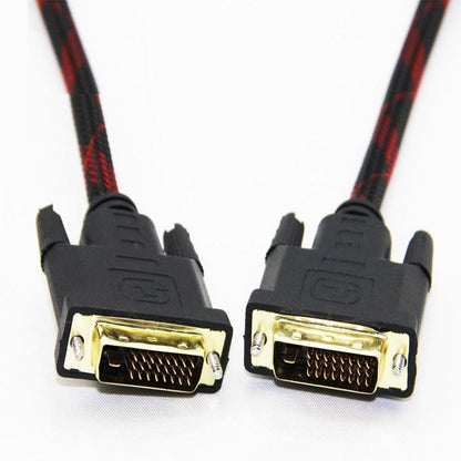 DVI-D Dual Link 24+1 Pin Male to Male Cable, Gold Plated 1.5m