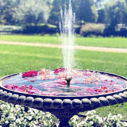 Solar Garden Fountain