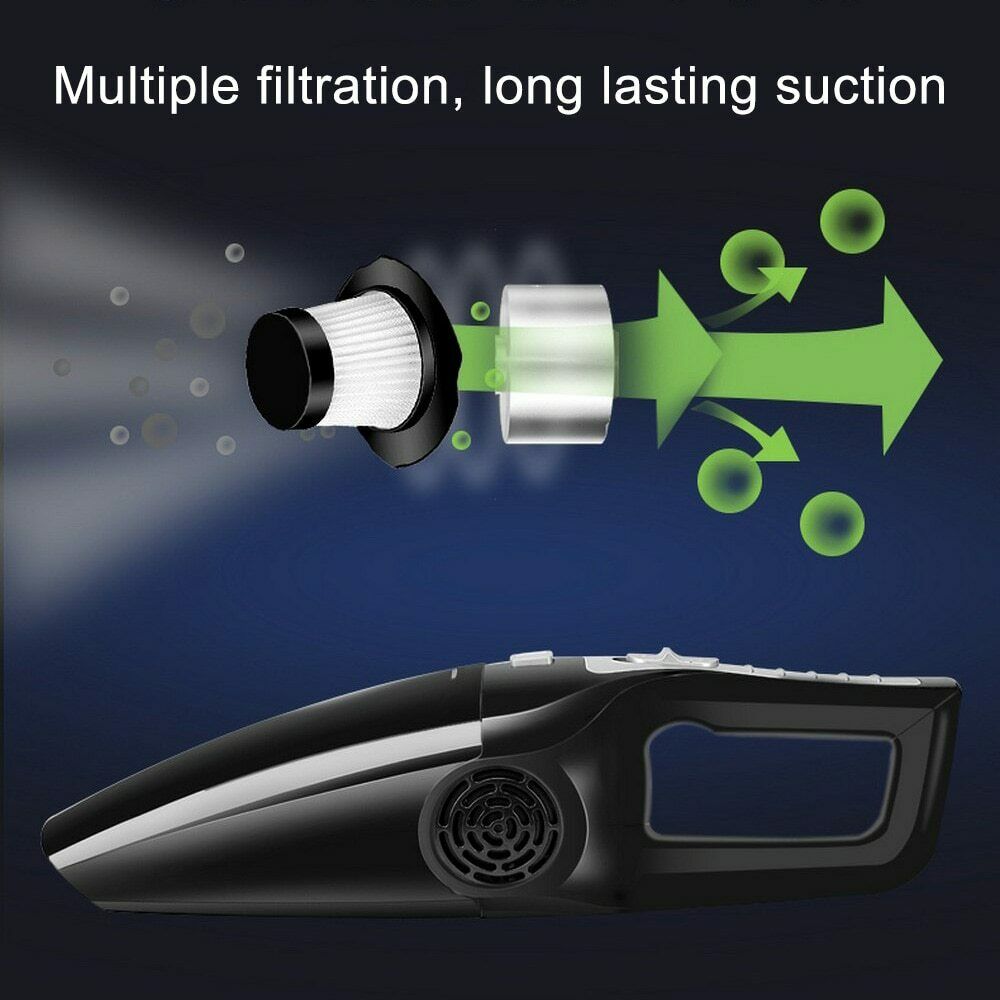 Car Vacuum - Black