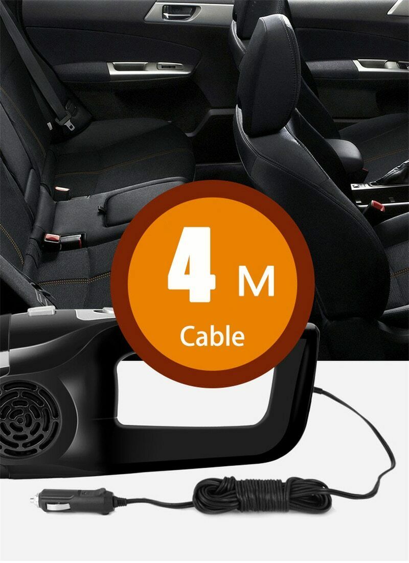 Car Vacuum - Black