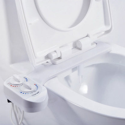 Toilet Seat Attachment With Nozzle