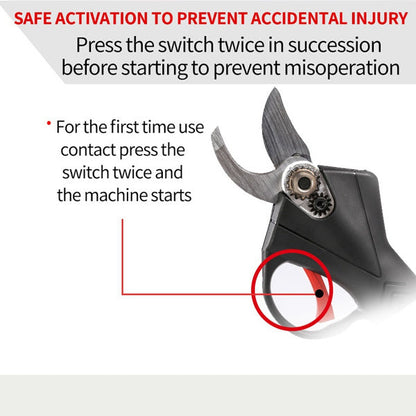 Electric Pruning Shears Secateur Branch Cutter Scissor