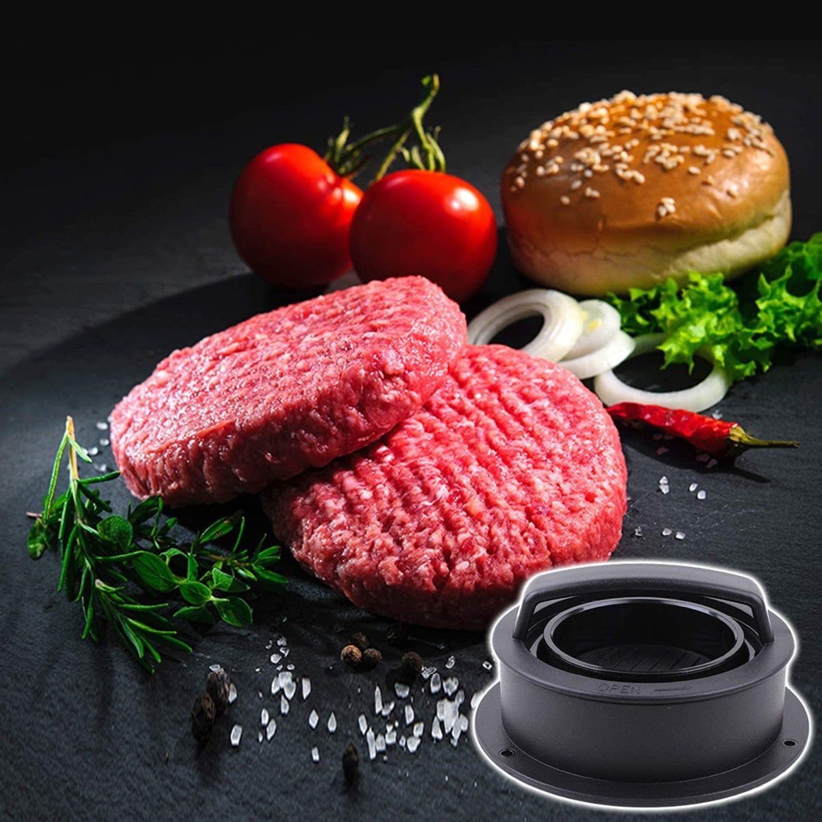 3 IN 1 Stuffed Burger Molds Maker