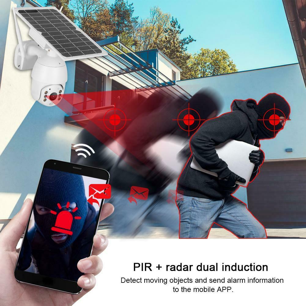 Solar Power WIFI 4G IP PTZ Camera