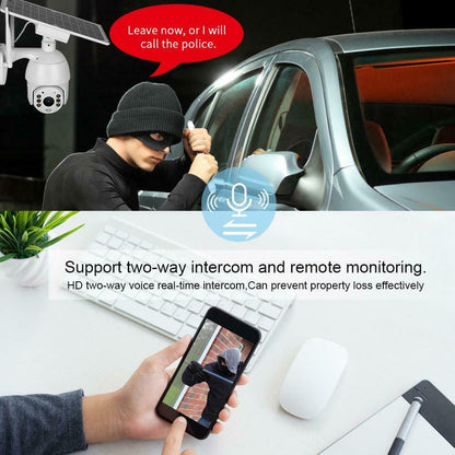 Solar Power WIFI 4G IP PTZ Camera