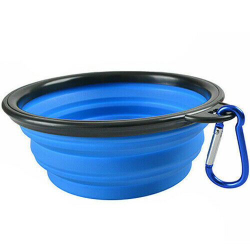 New Designed Food Grade Silicone Pet Bowl -Blue