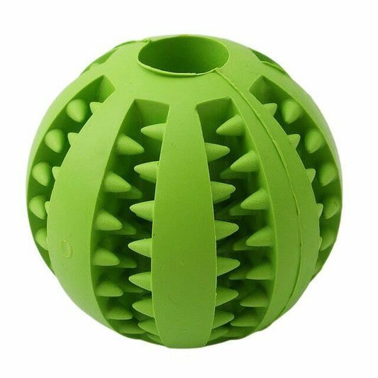 Dog Chew Ball Rubber Toy-Green