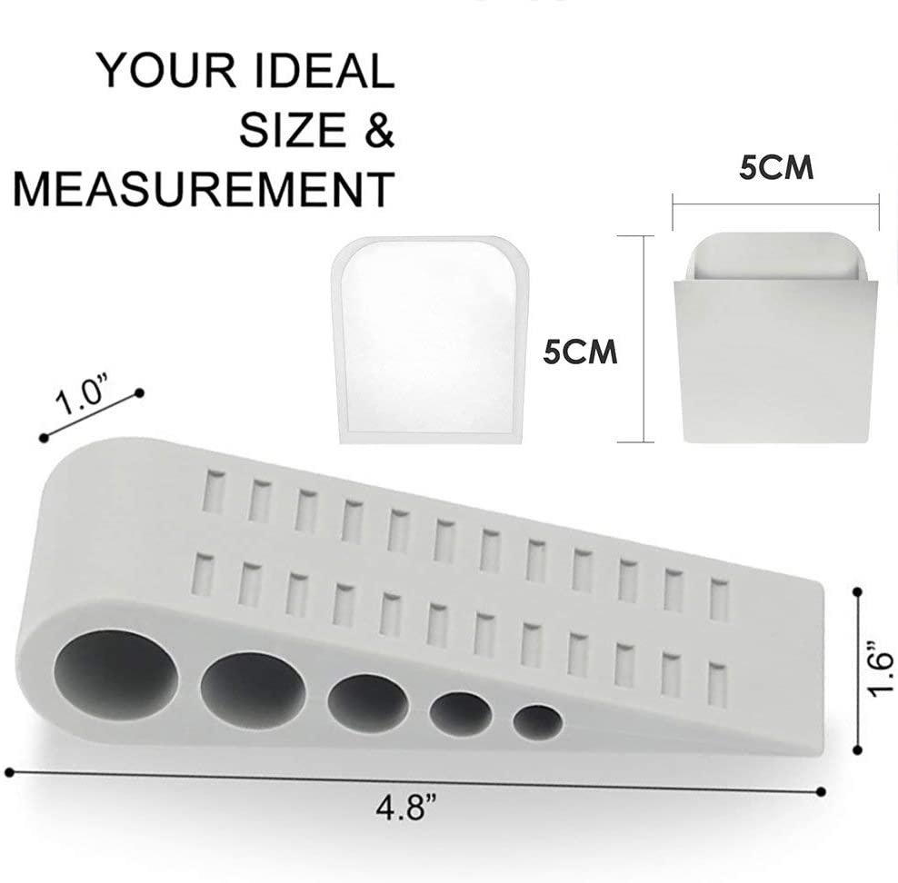 Rubber Door Stopper with Holder
