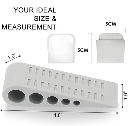 Rubber Door Stopper with Holder