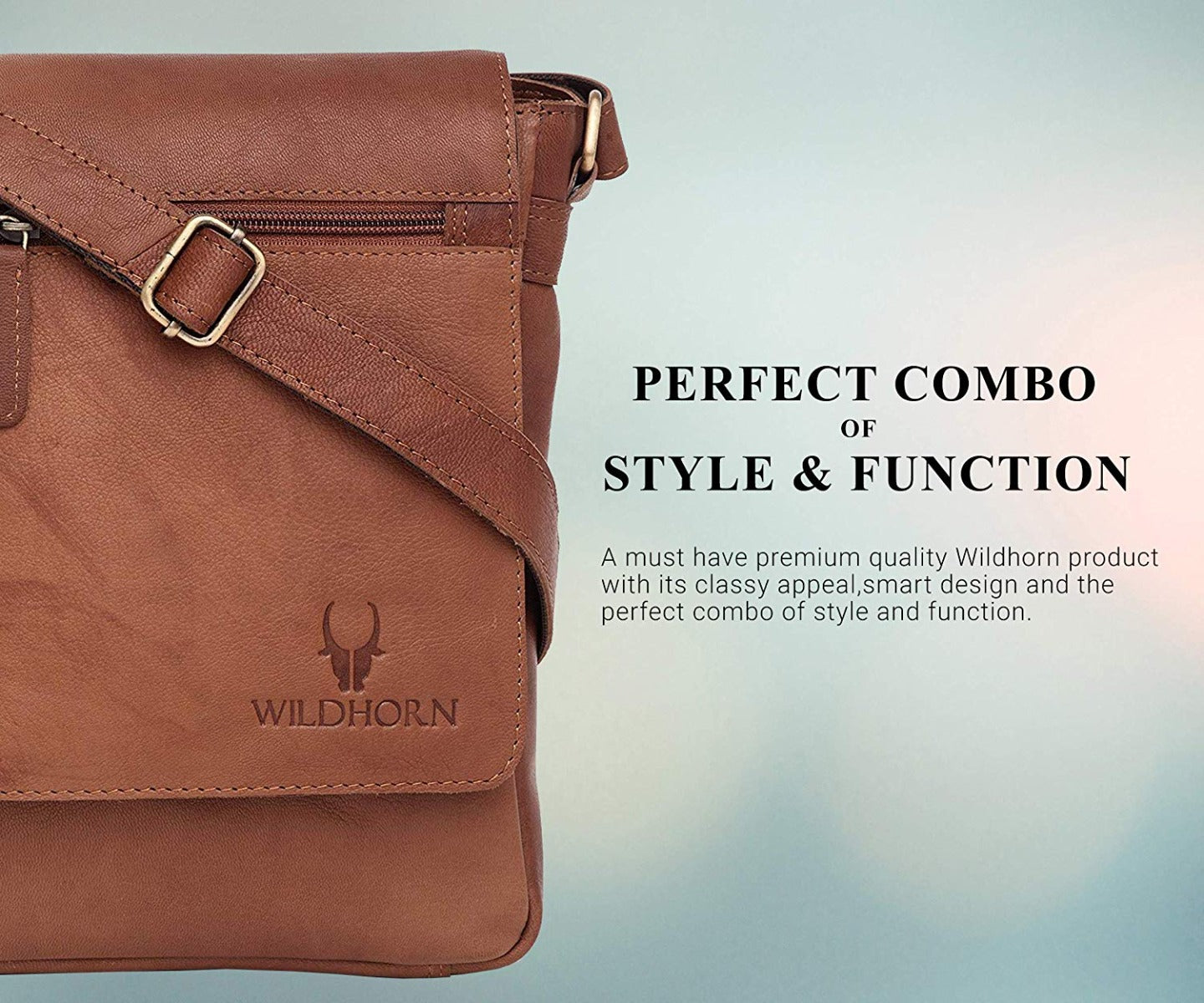 Leather Messenger Bag