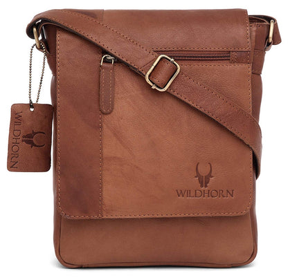 Leather Messenger Bag