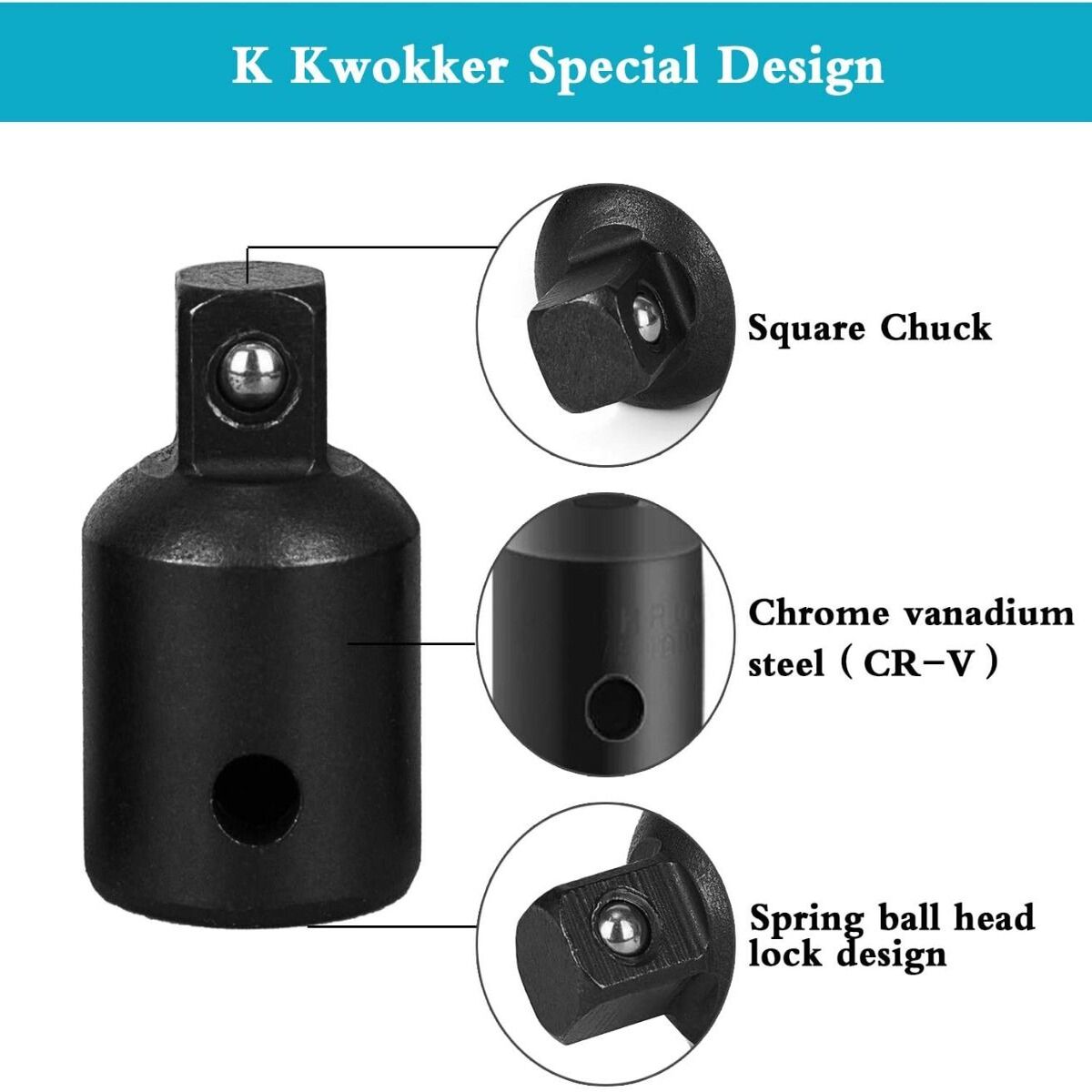12Pcs Socket Adapter Bit Set