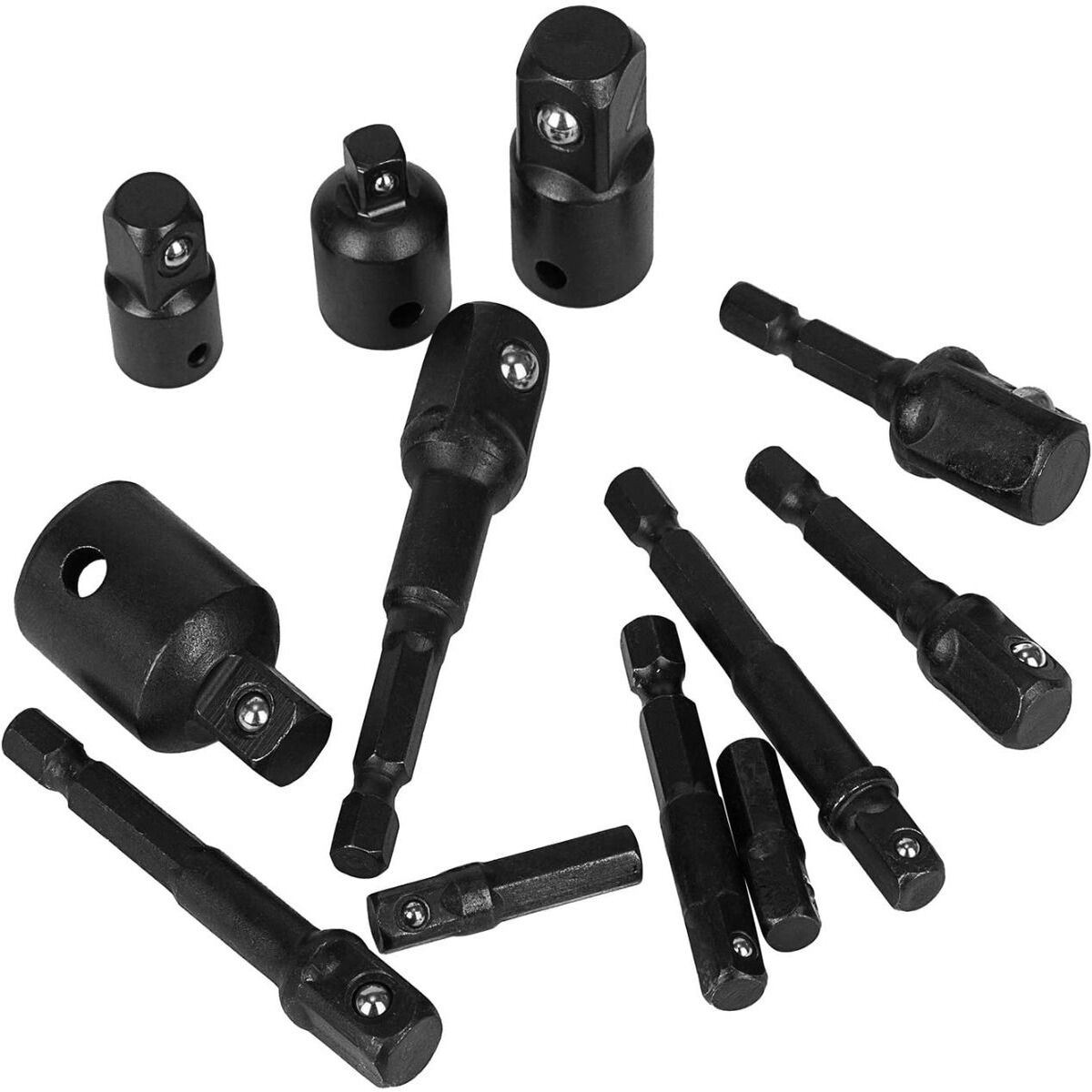 12Pcs Socket Adapter Bit Set