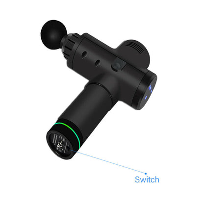 Massage Gun 30 Speeds With 6 Heads