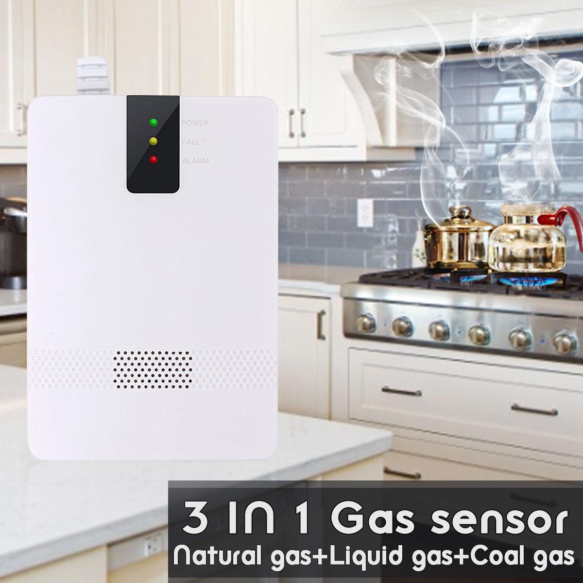 3 IN 1 Poisoning Gas Alarm