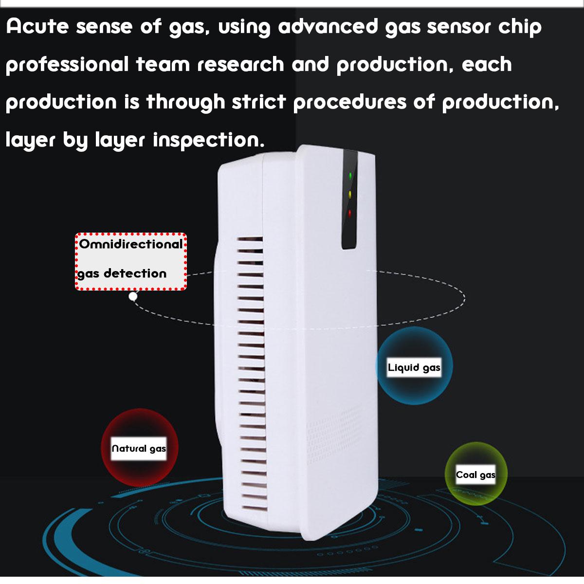 3 IN 1 Poisoning Gas Alarm