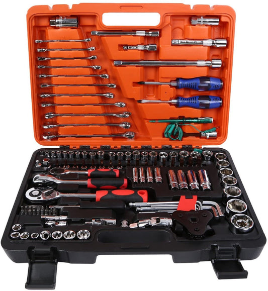 121PCS Socket Set Auto Car Repair Kit